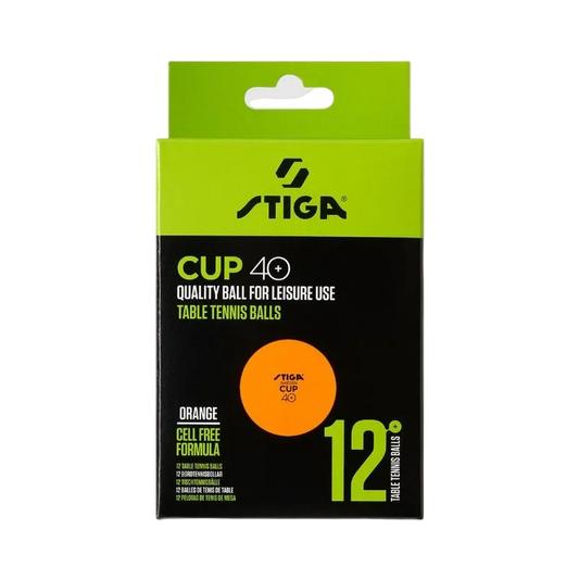 12 כדורי טניס שולחן - כתום