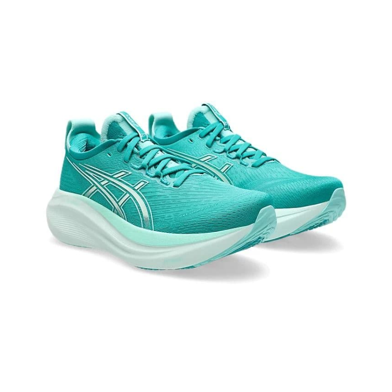 נעלי ריצה מקצועיות GEL NIMBUS 27 נשים - טורקיז