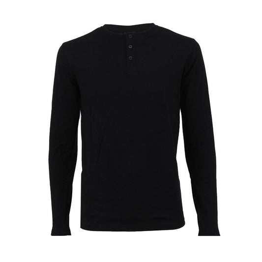 טי שירט שינה גברים - שחור