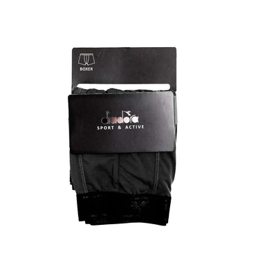 תחתוני בוקסר לספורט גברים - שחור