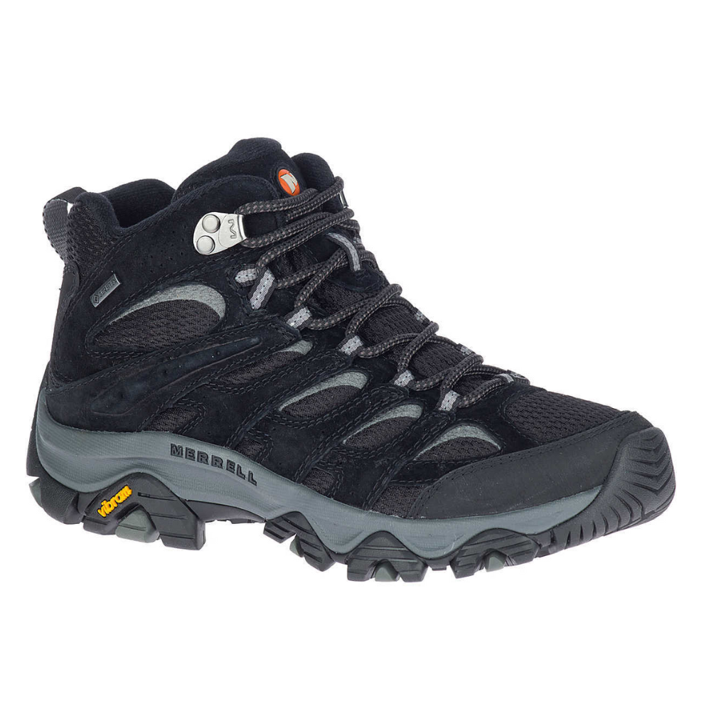 נעלי טיולים MOAB 3 MID GTX נשים - שחור / אפור