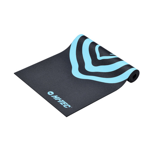 מזרן יוגה - שחור / תכלת
