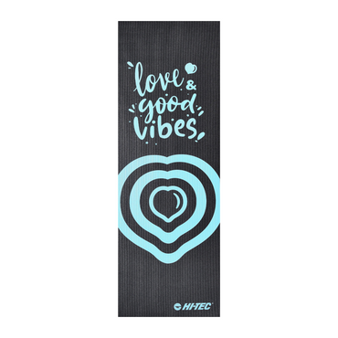 מזרן יוגה - שחור / תכלת