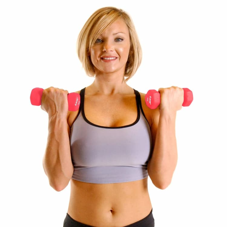 משקולת יד ציפוי ניאופרן 1 ק"ג NEOPRENE DUMBBELL