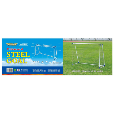שער כדורגל PRO 8FT STEEL GOAL