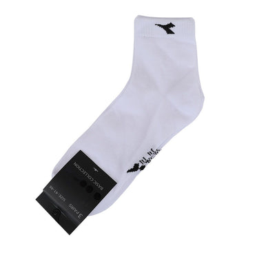 שלישיית גרבי 1/4 גברים - לבן