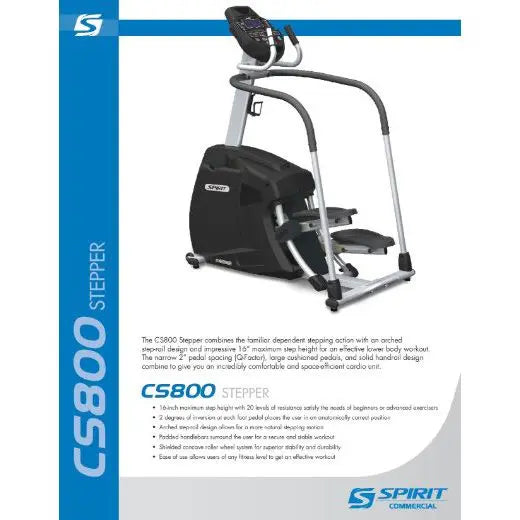 סטפר מקצועי לאימון טיפוס מדרגות אפקטיבי CS800 STEPPER