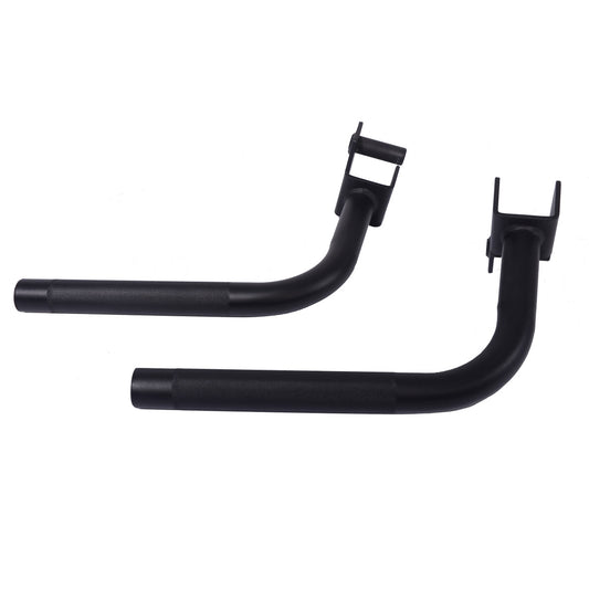 תוספת זוג ידיות מקבילים לחיבור לכלוב פתוח POWERTEC - שחור