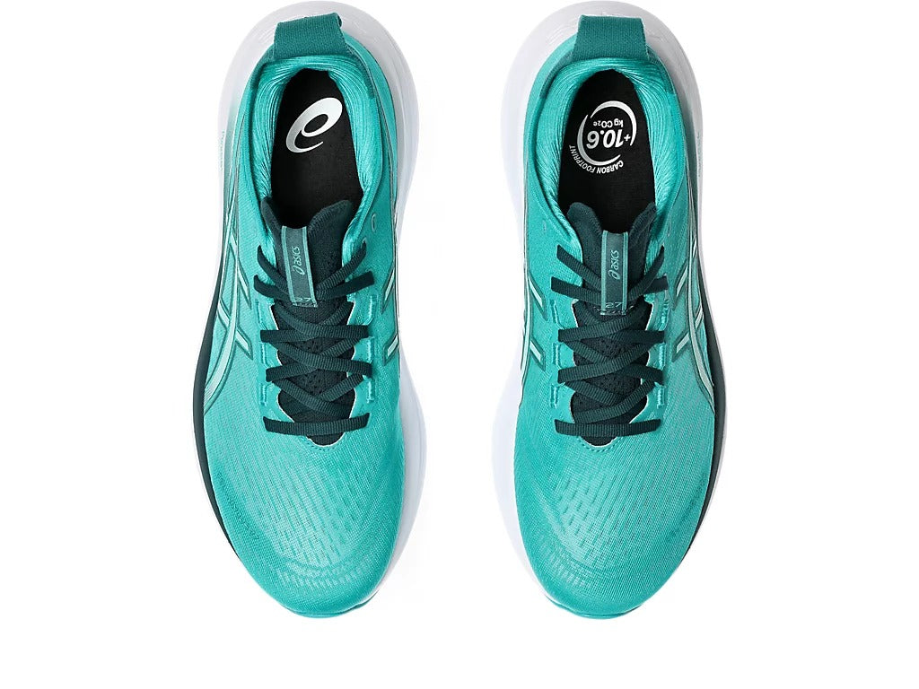 נעלי ריצה מקצועיות GEL NIMBUS 27 גברים - טורקיז