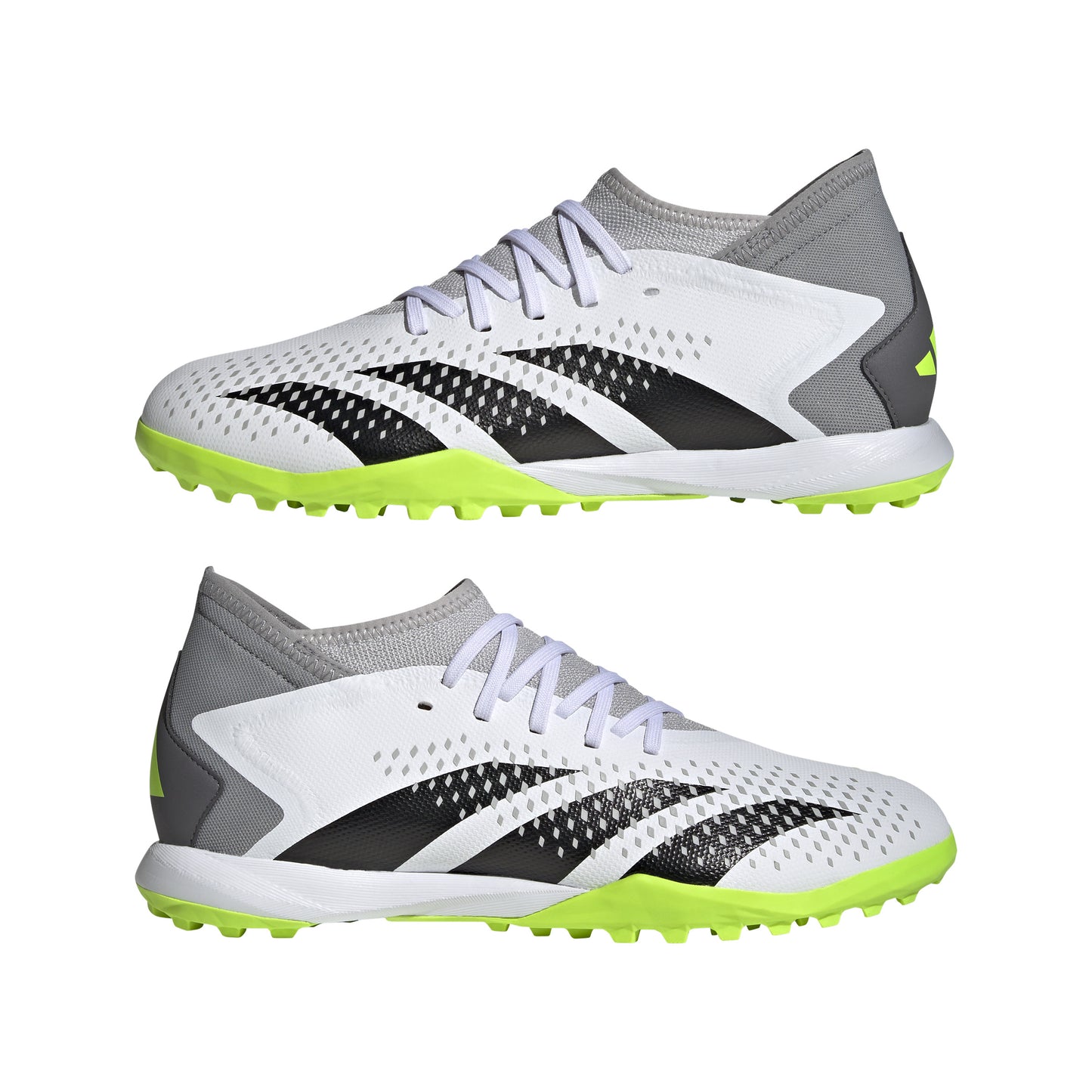 נעלי כדורגל PREDATOR ACCURACY.3 גברים - לבן / שחור / צהוב