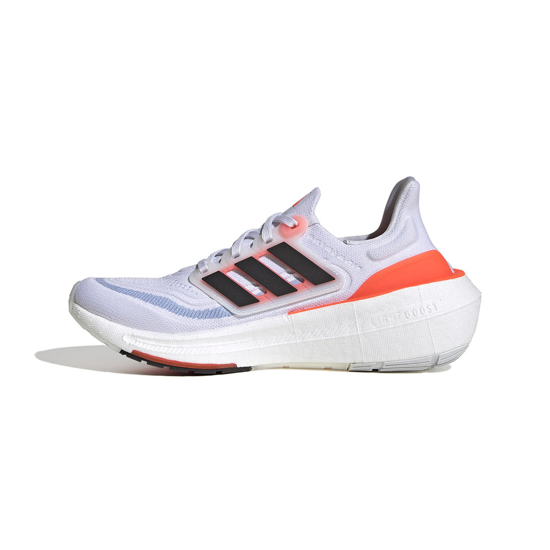 נעלי ריצה מקצועיות ULTRABOOST LIGHT נשים - לבן / כתום