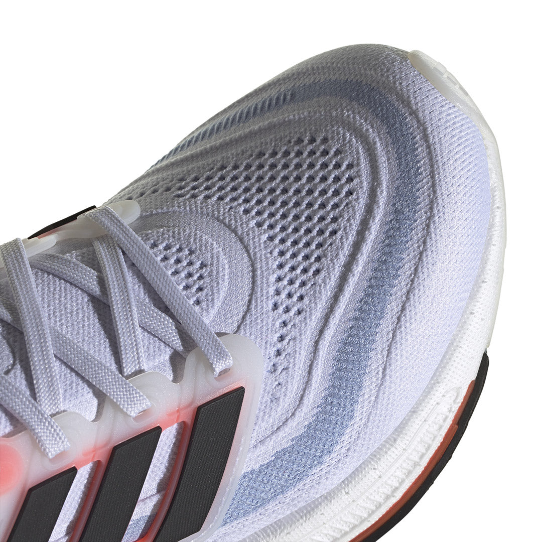 נעלי ריצה מקצועיות ULTRABOOST LIGHT נשים - לבן / כתום