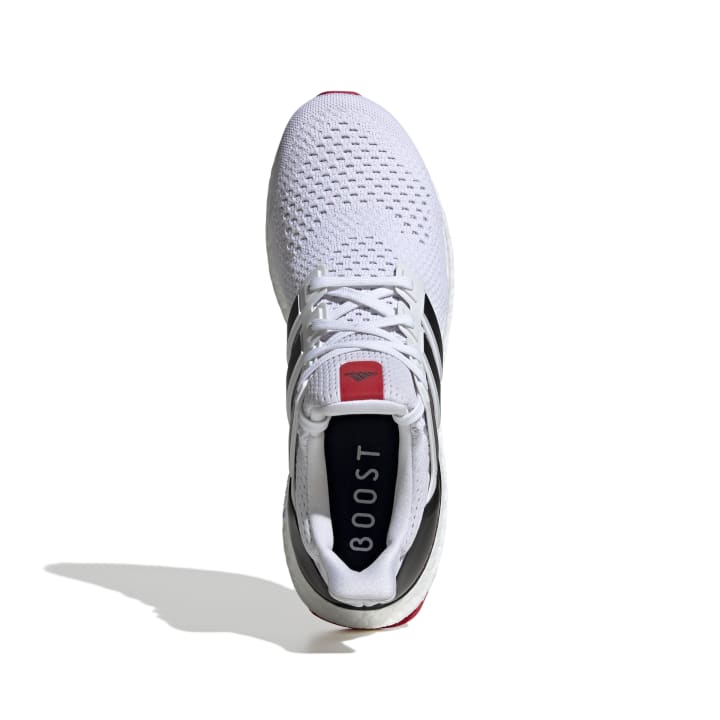 נעלי ריצה מקצועיות ULTRABOOST 1.0 גברים - לבן / שחור