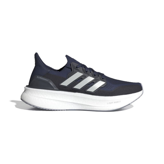 נעלי ריצה מקצועי ULTRABOOST 5 גברים - כחול כהה / לבן