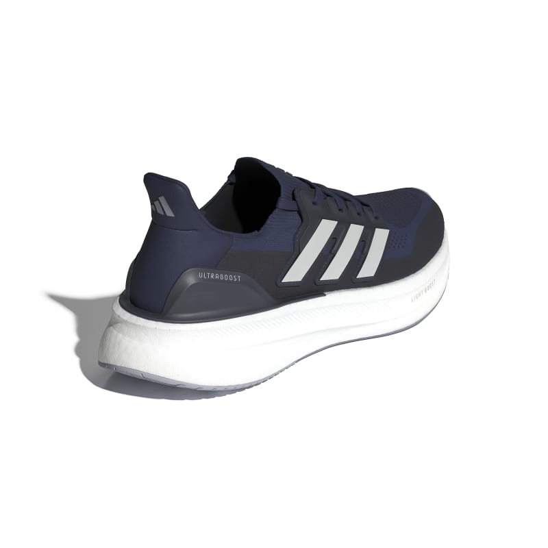 נעלי ריצה מקצועי ULTRABOOST 5 גברים - כחול כהה / לבן