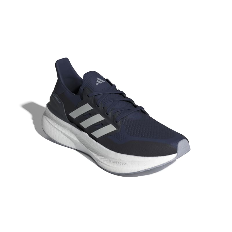 נעלי ריצה מקצועי ULTRABOOST 5 גברים - כחול כהה / לבן