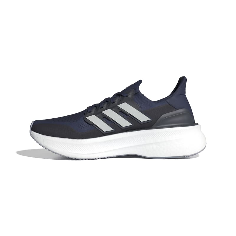 נעלי ריצה מקצועי ULTRABOOST 5 גברים - כחול כהה / לבן