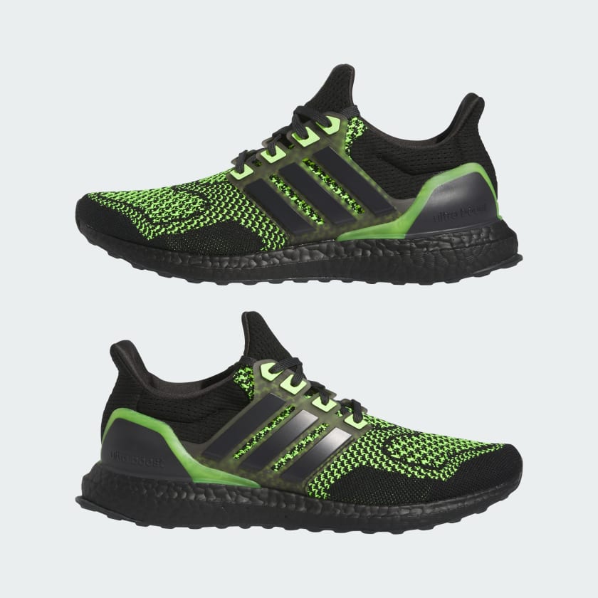 נעלי ריצה מקצועיות ULTRABOOST 1.0 גברים - שחור / צהוב