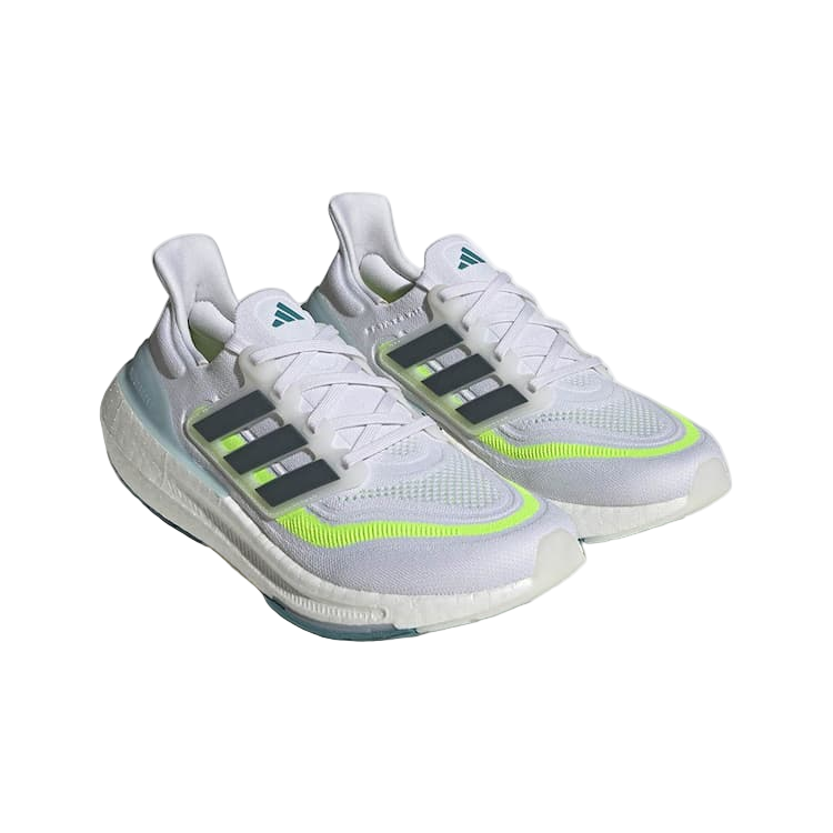 נעלי ריצה מקצועיות ULTRABOOST LIGHT גברים - לבן / צהוב