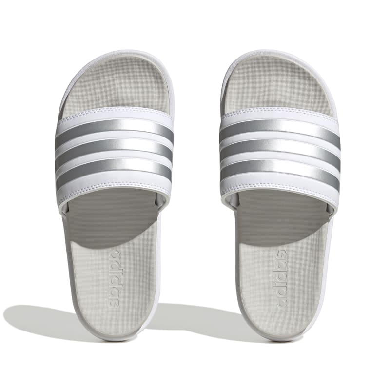 כפכפי ADILETTE PLATFORM נשים - לבן