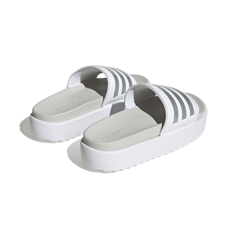 כפכפי ADILETTE PLATFORM נשים - לבן