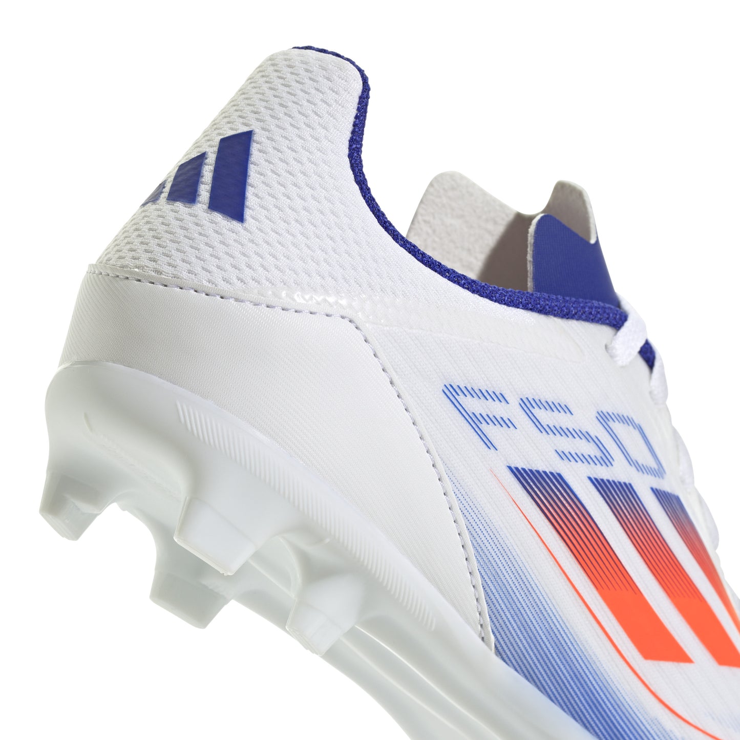 נעלי כדורגל F50 LEAGUE FG/MG ילדים - לבן / כחול