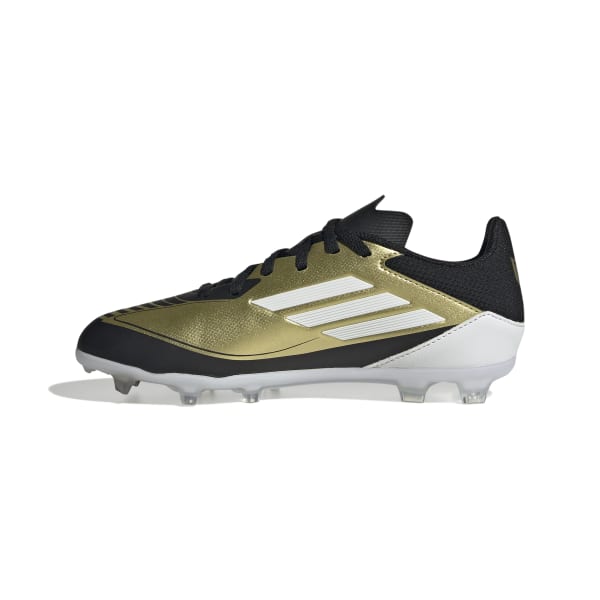 נעלי כדורגל F50 MESSI LEAGUE FG ילדים - זהב / שחור
