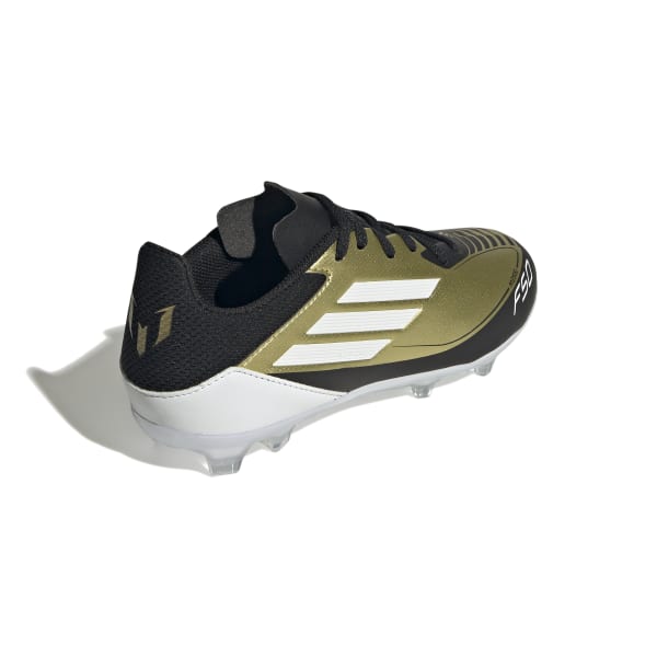 נעלי כדורגל F50 MESSI LEAGUE FG ילדים - זהב / שחור