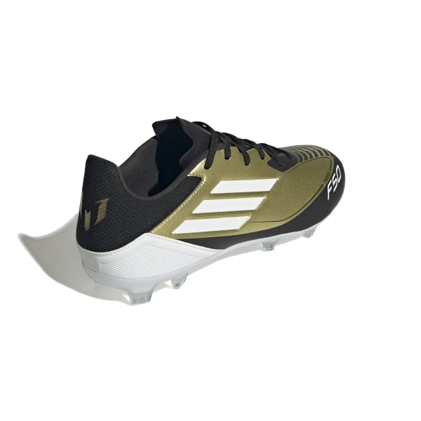 נעלי כדורגל F50 MESSI LEAGUE FG גברים - זהב / שחור