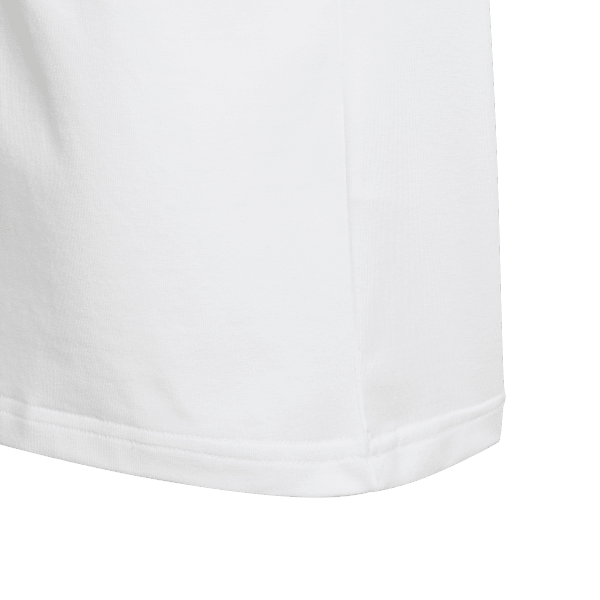 חולצת טי שירט קצרה יוניסקס - לבן
