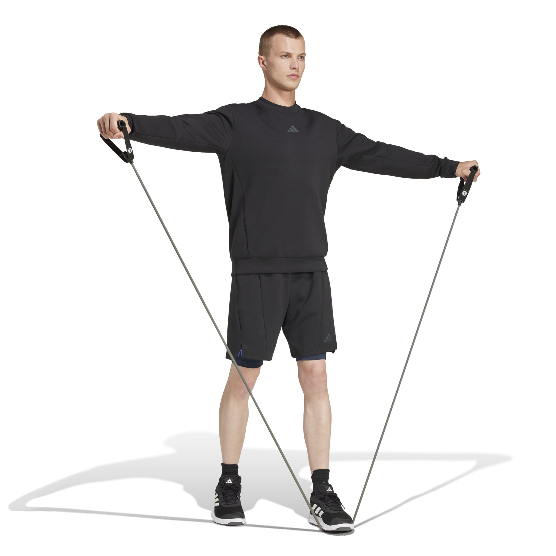 מכנסיים קצרים גברים - שחור