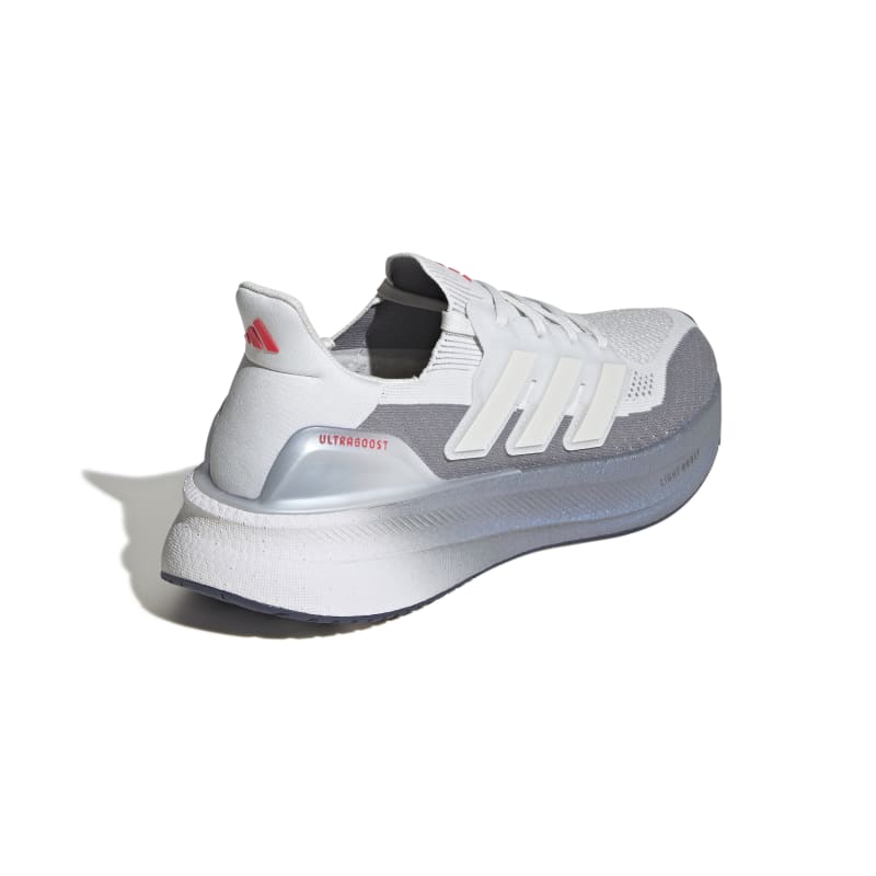 נעלי ריצה מקצועיות ULTRABOOST 5 גברים - אפור / לבן