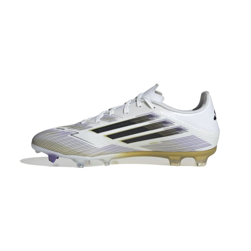 נעלי כדורגל F50 LEAGUE FG/MG גברים - לבן / זהב