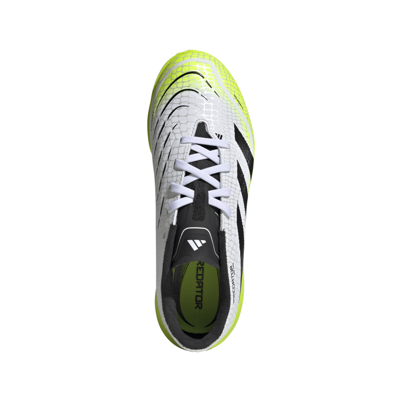 נעלי קט רגל PREDATOR LEAGUE TF ילדים - לבן / צהוב