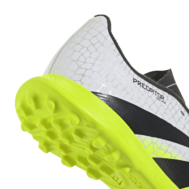 נעלי קט רגל PREDATOR LEAGUE TF ילדים - לבן / צהוב