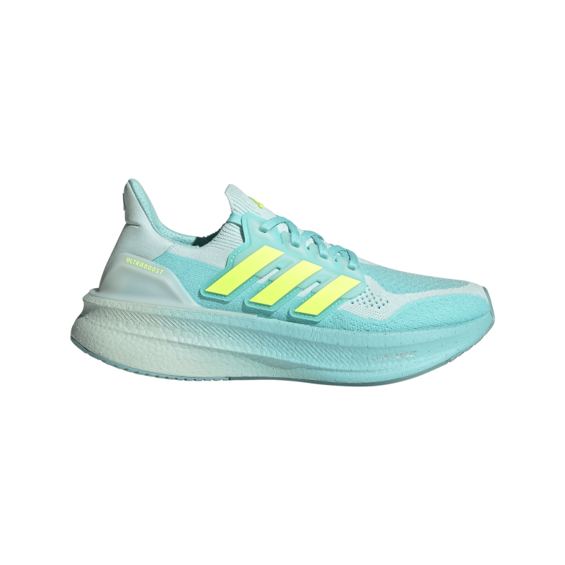 נעלי ריצה מקצועיות ULTRABOOST 5 נשים - תכלת / לבן