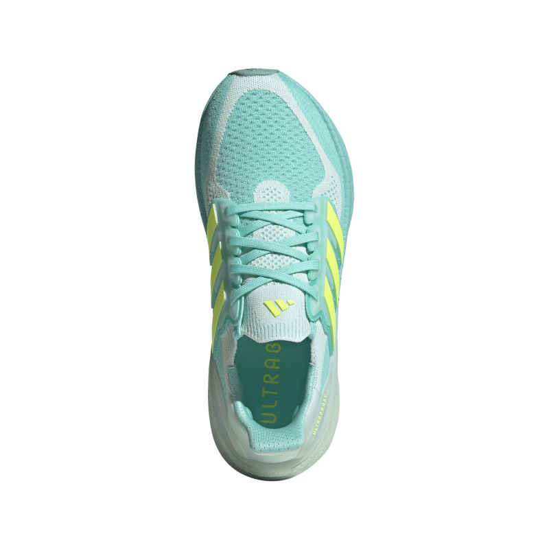 נעלי ריצה מקצועיות ULTRABOOST 5 נשים - תכלת / לבן