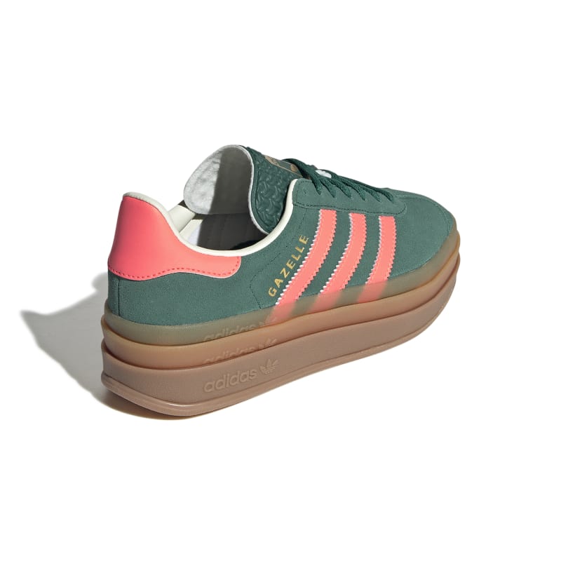 נעלי סניקרס GAZELLE BOLD ילדות - ירוק / כתום