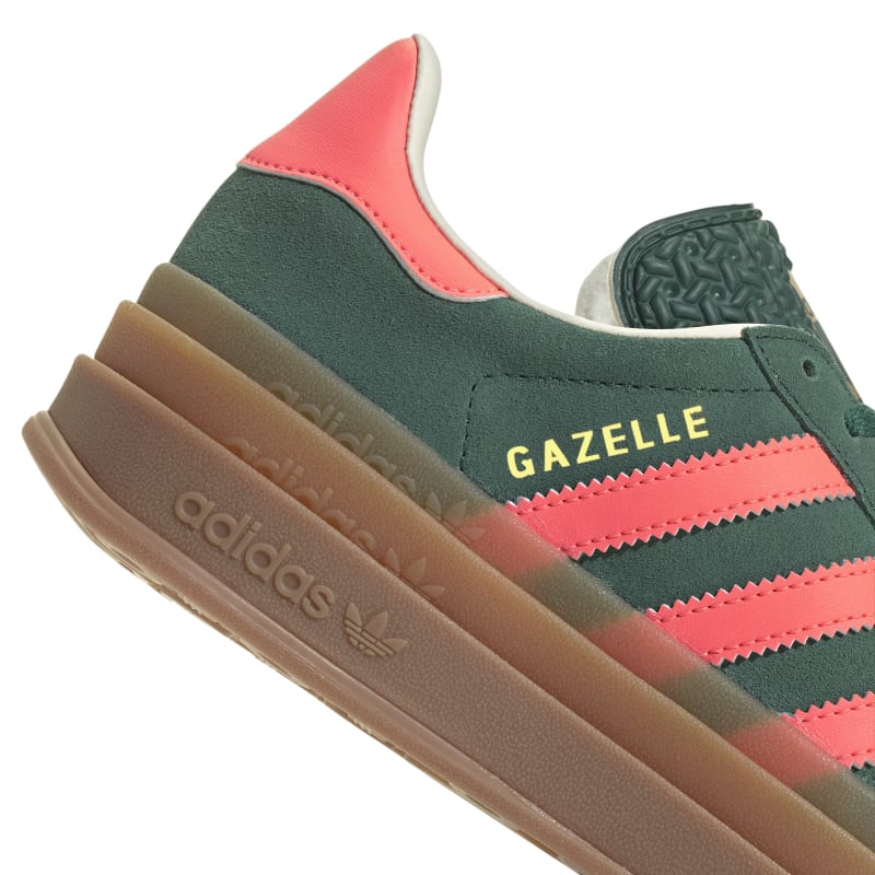 נעלי סניקרס GAZELLE BOLD ילדות - ירוק / כתום