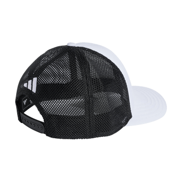 כובע קסקט - שחור / לבן