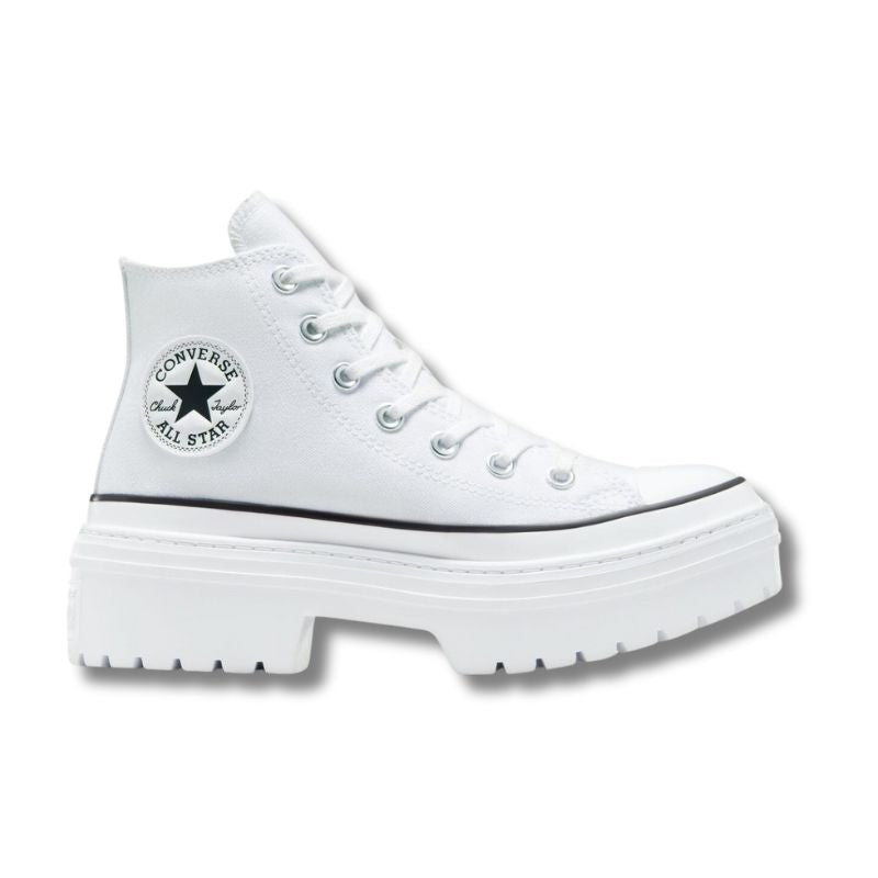 נעלי אולסטאר LUGGED HEEL HI נשים - לבן