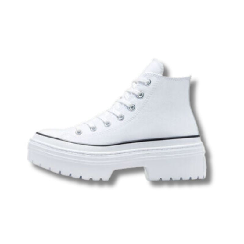 נעלי אולסטאר LUGGED HEEL HI נשים - לבן