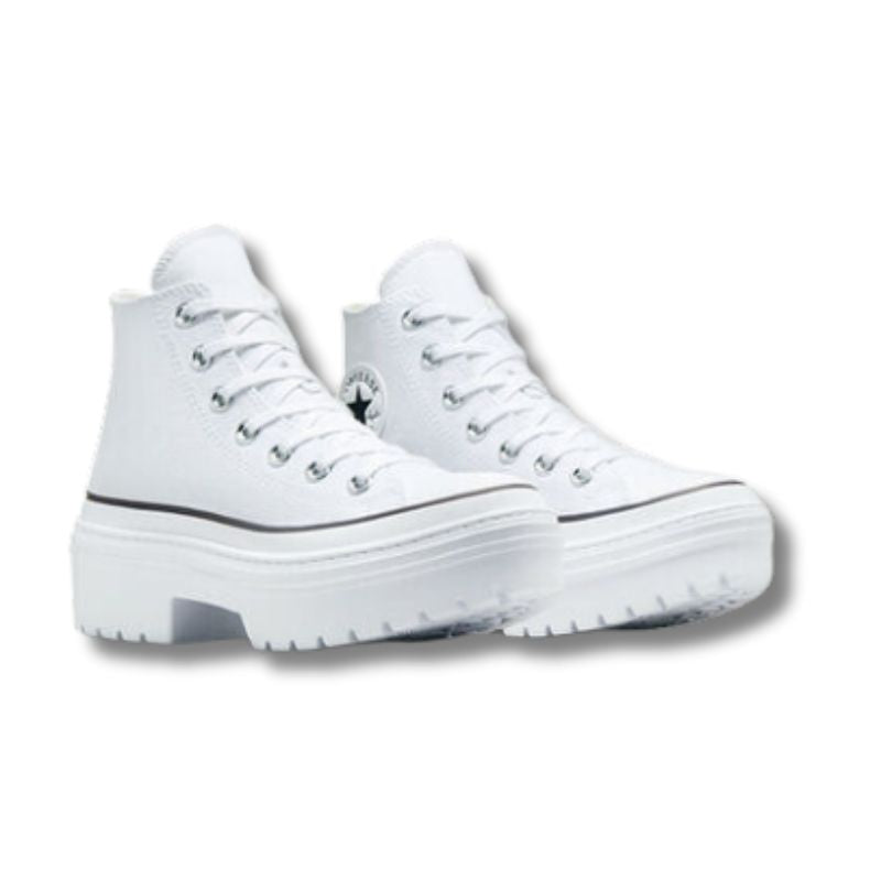 נעלי אולסטאר LUGGED HEEL HI נשים - לבן