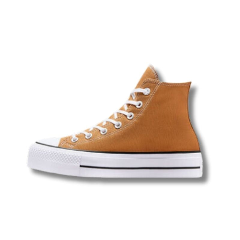 נעלי אולסטאר CHUCK TAYLOR LIFT נשים - כתום / לבן