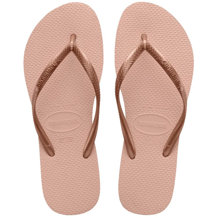 כפכפי הוואינס SLIM BALLET ROSE ילדות - ורוד
