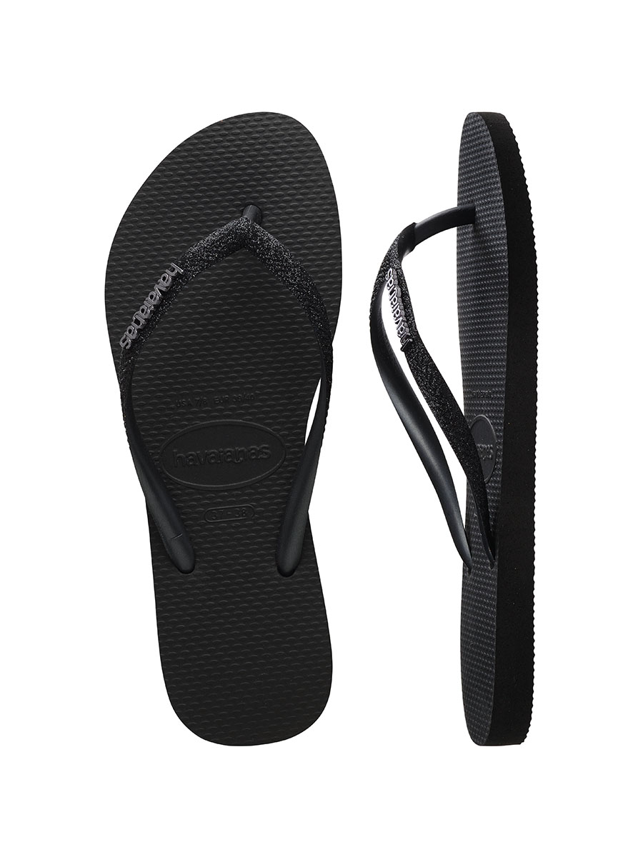 כפכפי הוואינס SLIM FLIP FLOP נשים - שחור