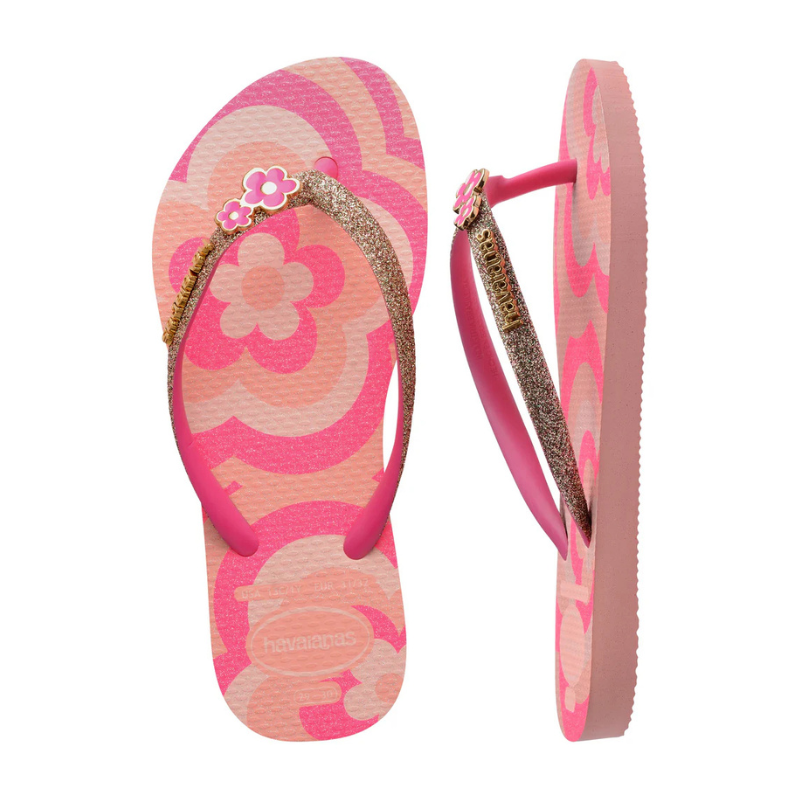 כפכפי אצבע SLIM GLITTER BLOSSOM - ילדות