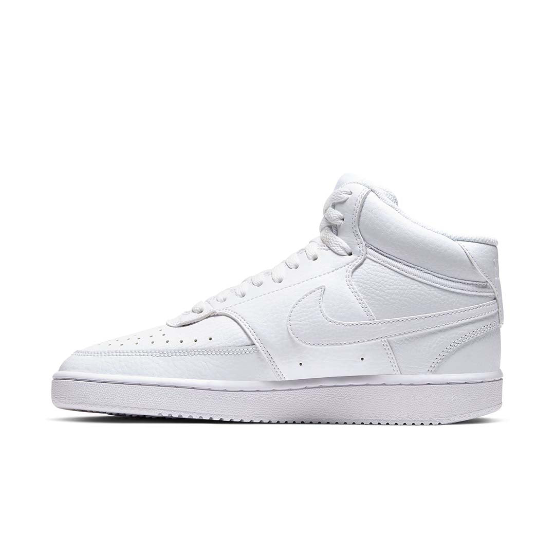 נעלי סניקרס NIKECOURT VISION MID נשים - לבן