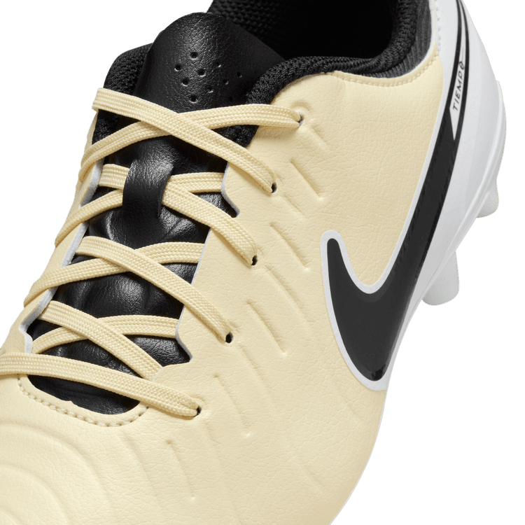 נעלי כדורגל JR. TIEMPO LEGEND 10 ACADEMY ילדים - בז' / לבן