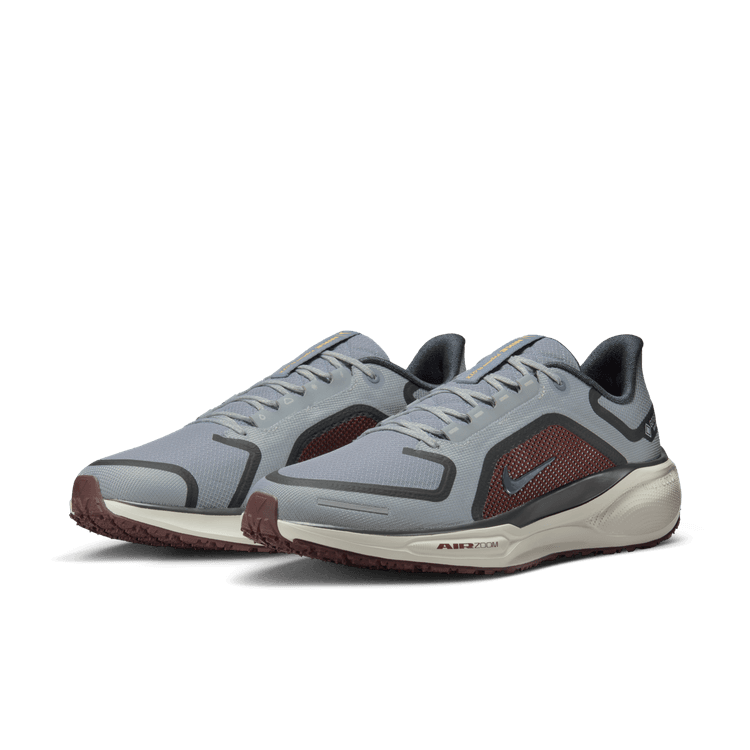נעלי ריצה מקצועיות Pegasus 41 GORE-TEX גברים - אפור / בורדו